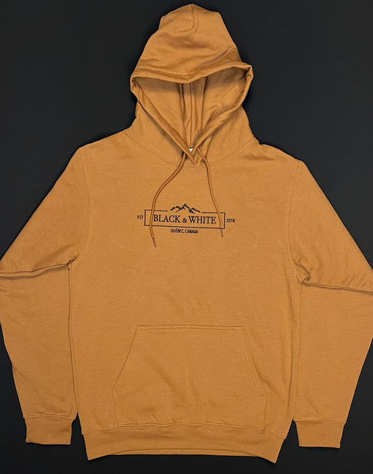 Black and White | Hoodie Unisexe Vintage | Caramel