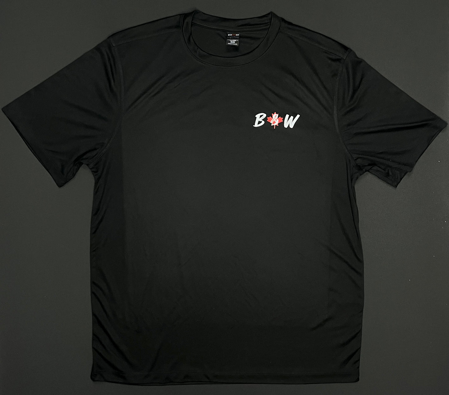 Black and White | T-shirt Dry-Fit Unisexe | Noir