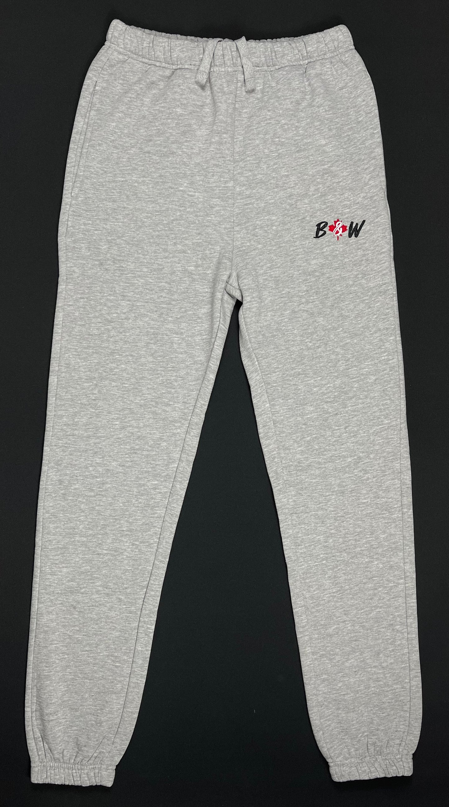 Black and White | Pantalons de jogging Unisexe B&W | Gris