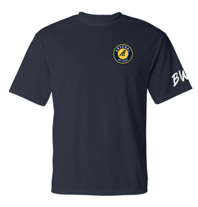 T-Shirt de Sport Navy Polyester ProPerformance